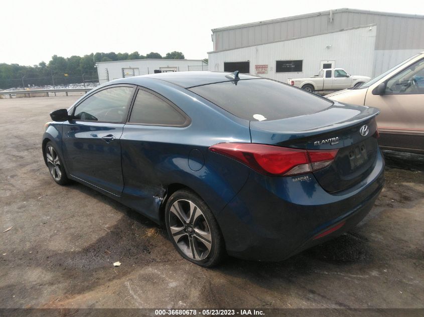 2014 HYUNDAI ELANTRA COUPE - KMHDH6AH6EU026485