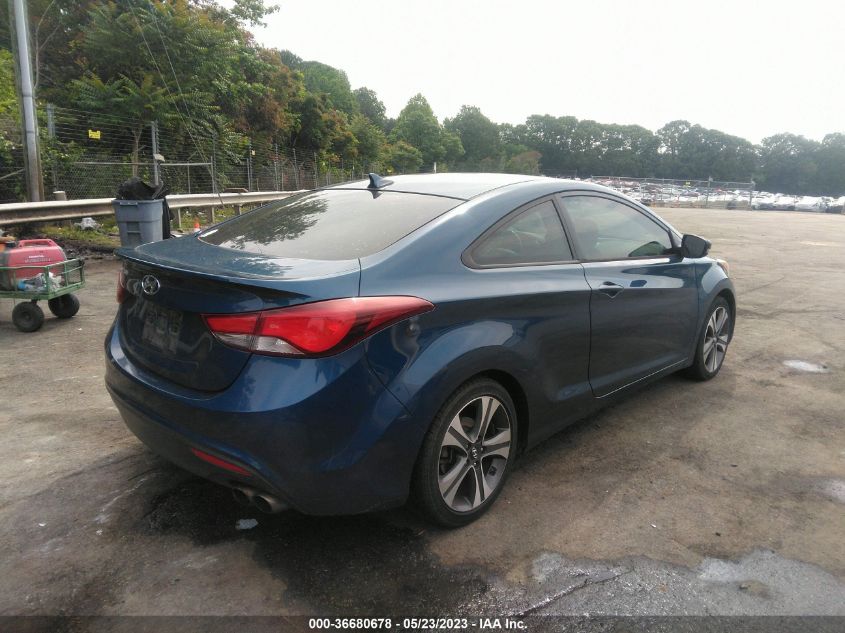 2014 HYUNDAI ELANTRA COUPE - KMHDH6AH6EU026485