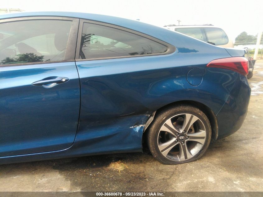 2014 HYUNDAI ELANTRA COUPE - KMHDH6AH6EU026485