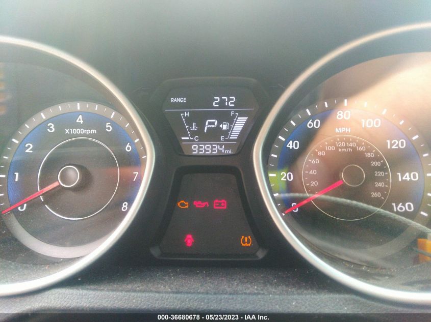 2014 HYUNDAI ELANTRA COUPE - KMHDH6AH6EU026485