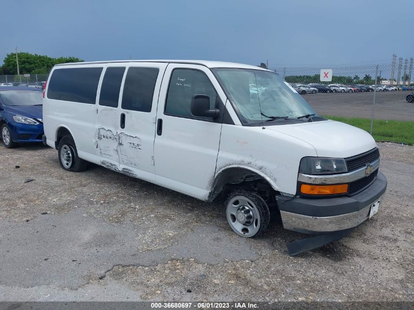 2017 CHEVROLET EXPRESS PASSENGER LT - 1GAZGPFG4H1158520