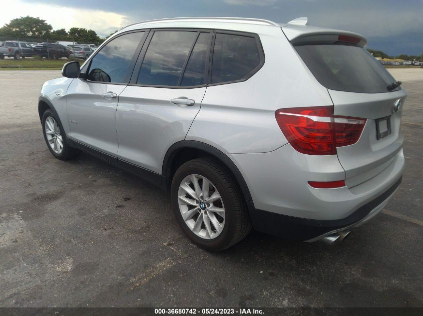 2016 BMW X3 SDRIVE28I - 5UXWZ7C59G0R32514