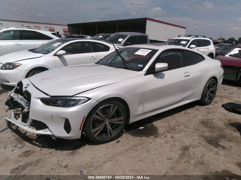 2022 BMW 4 SERIES 430I - WBA53AP03NCK91153