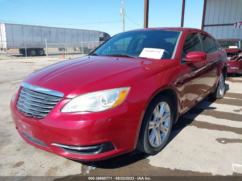 2013 CHRYSLER 200 TOURING - 1C3CCBBB4DN734989