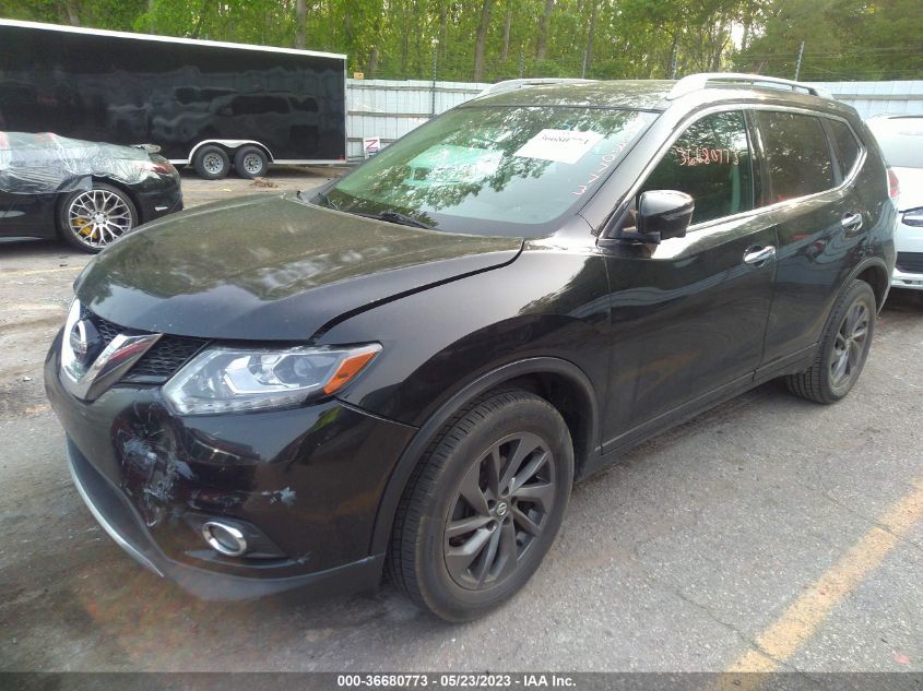 2016 NISSAN ROGUE SV/SL/S - 5N1AT2MV7GC816608