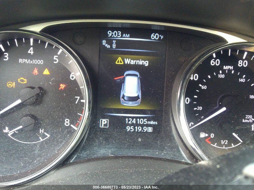 2016 NISSAN ROGUE SV/SL/S - 5N1AT2MV7GC816608