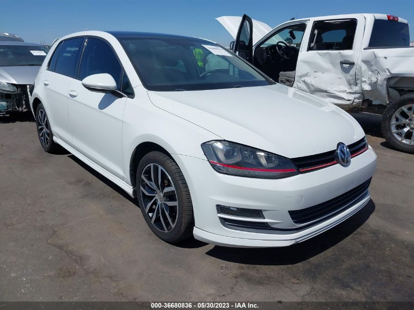 2015 VOLKSWAGEN GOLF TSI SE - 3VW217AU2FM006501