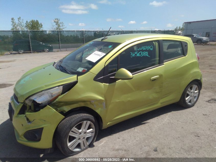 2013 CHEVROLET SPARK LT - KL8CD6S90DC507882