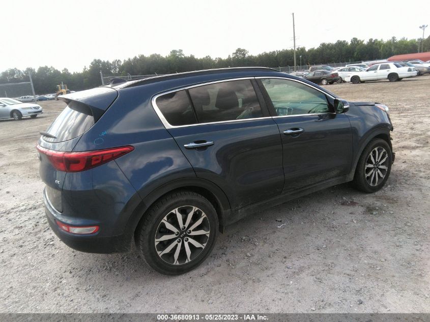 2018 KIA SPORTAGE EX - KNDPN3AC1J7353818