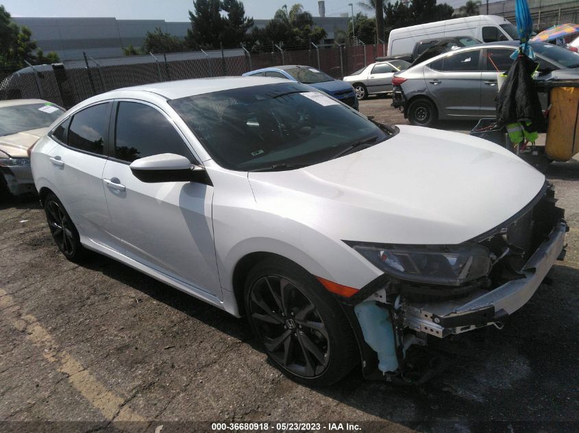 2020 HONDA CIVIC SEDAN SPORT - 19XFC2F81LE207549