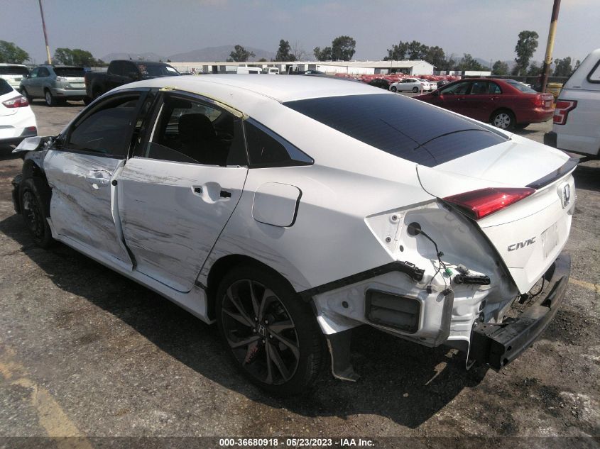 2020 HONDA CIVIC SEDAN SPORT - 19XFC2F81LE207549