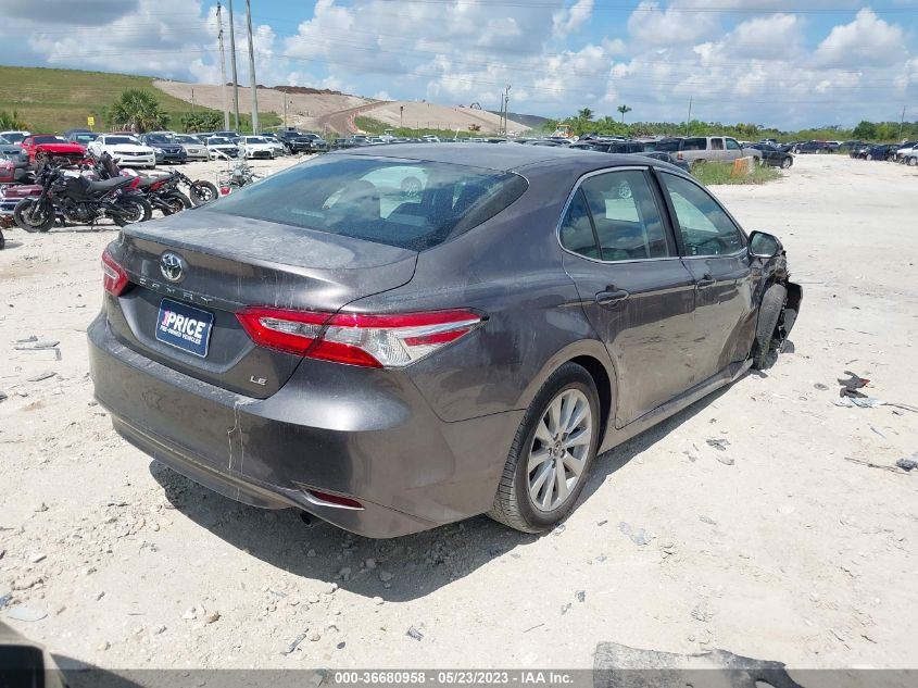 2018 TOYOTA CAMRY LE/SE/XLE/L - 4T1B11HK9JU143505