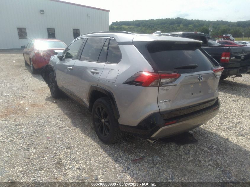 2022 TOYOTA RAV4 HYBRID SE - JTM16RFV4ND058624