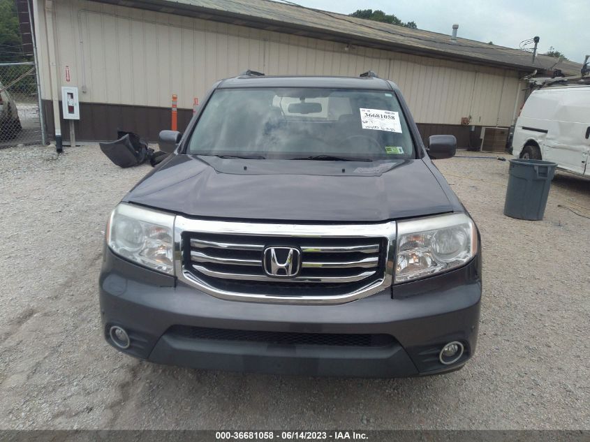 2014 HONDA PILOT TOURING - 5FNYF4H92EB026460