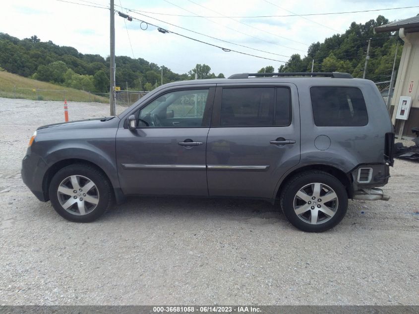 2014 HONDA PILOT TOURING - 5FNYF4H92EB026460
