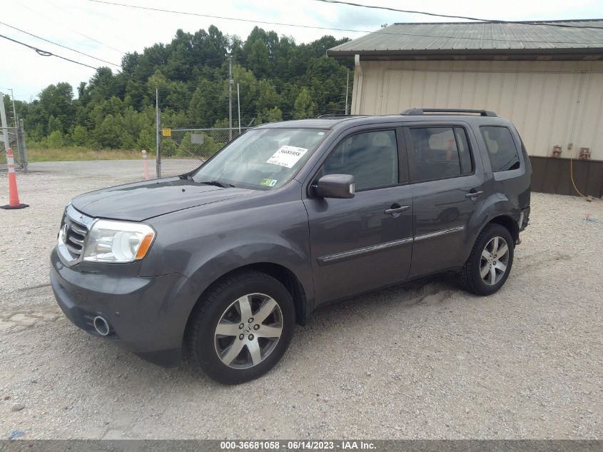 2014 HONDA PILOT TOURING - 5FNYF4H92EB026460