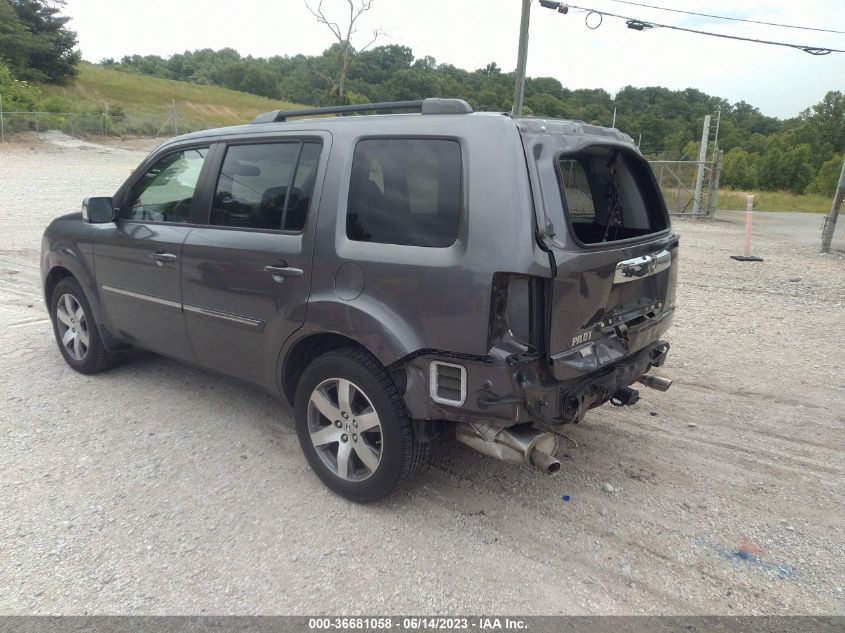 2014 HONDA PILOT TOURING - 5FNYF4H92EB026460