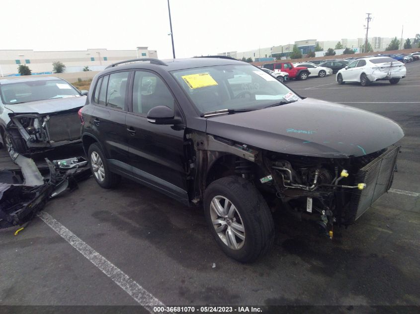 2017 VOLKSWAGEN TIGUAN S - WVGAV7AX0HK016317