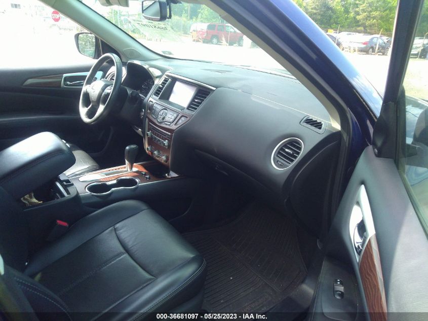 2018 NISSAN PATHFINDER PLATINUM - 5N1DR2MN1JC608386