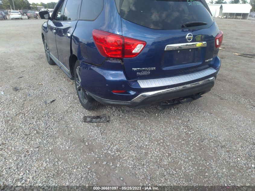 2018 NISSAN PATHFINDER PLATINUM - 5N1DR2MN1JC608386