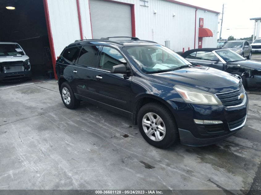 2015 CHEVROLET TRAVERSE LS - 1GNKRFKD5FJ113812