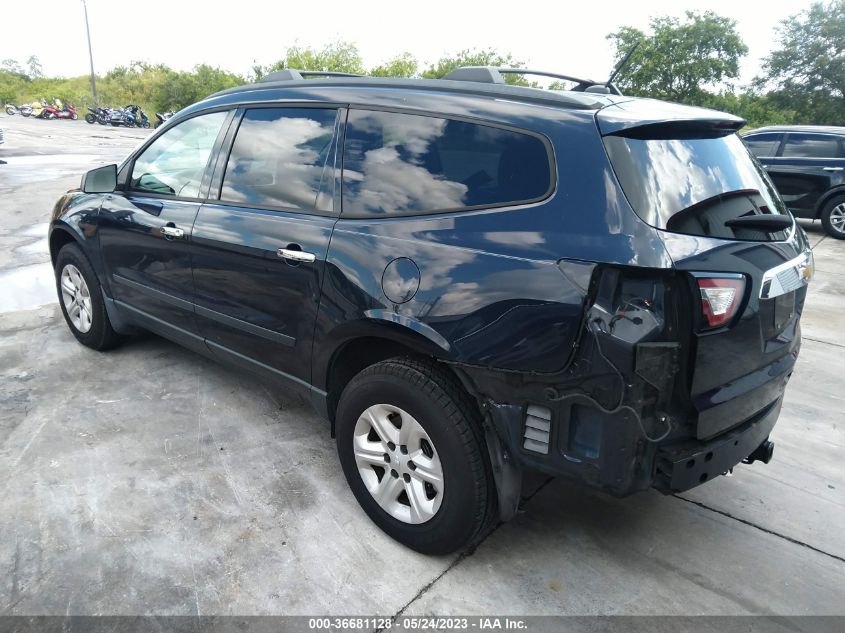 2015 CHEVROLET TRAVERSE LS - 1GNKRFKD5FJ113812