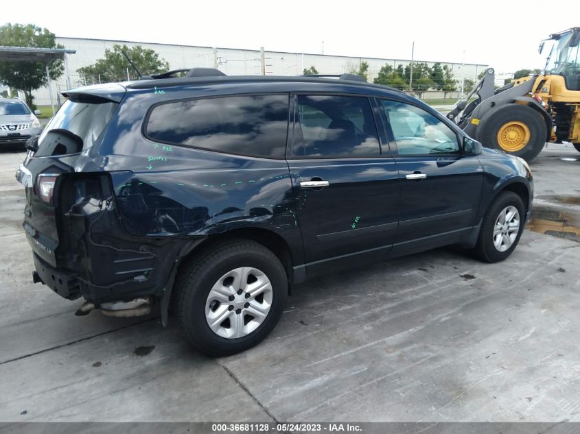 2015 CHEVROLET TRAVERSE LS - 1GNKRFKD5FJ113812