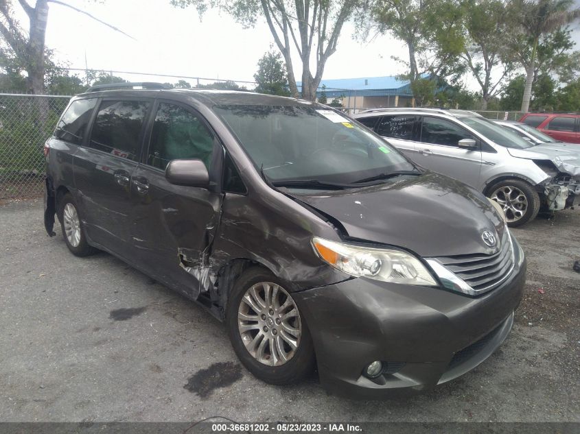 2015 TOYOTA SIENNA XLE/XLE AAS/LTD - 5TDYK3DC6FS581433