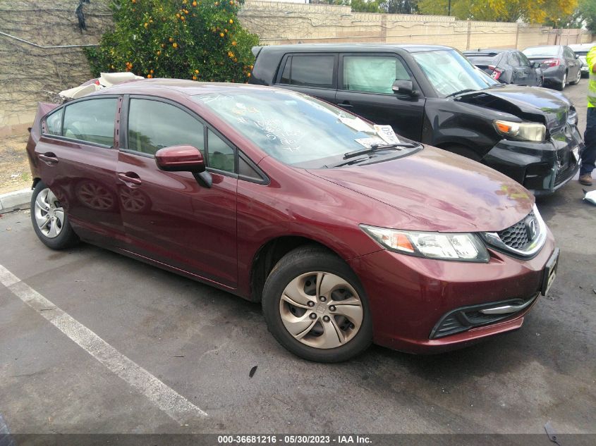 2015 HONDA CIVIC SEDAN LX - 2HGFB2F56FH548772