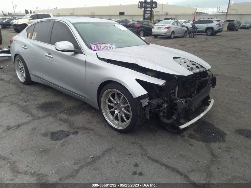 2016 INFINITI Q50 2.0T - JN1CV7AP4GM203398