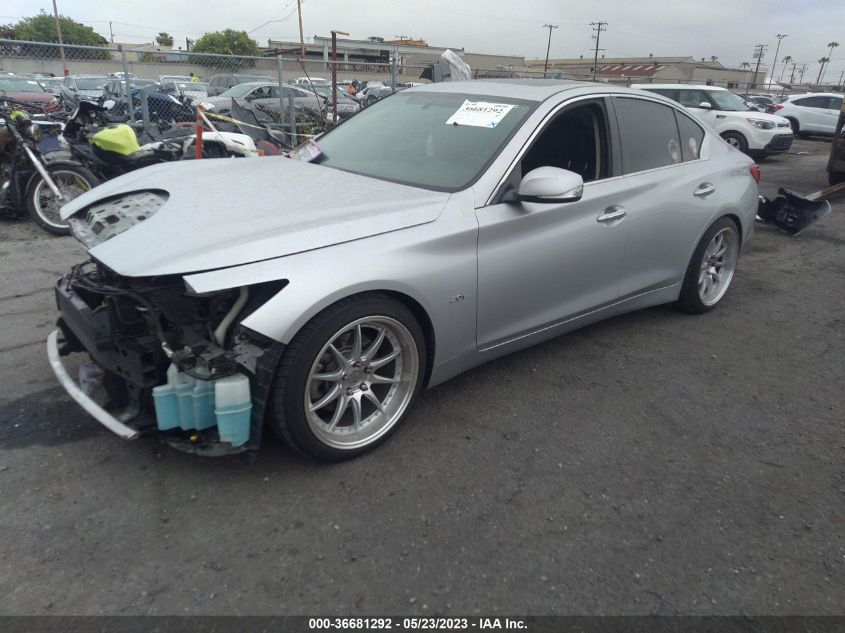 2016 INFINITI Q50 2.0T - JN1CV7AP4GM203398