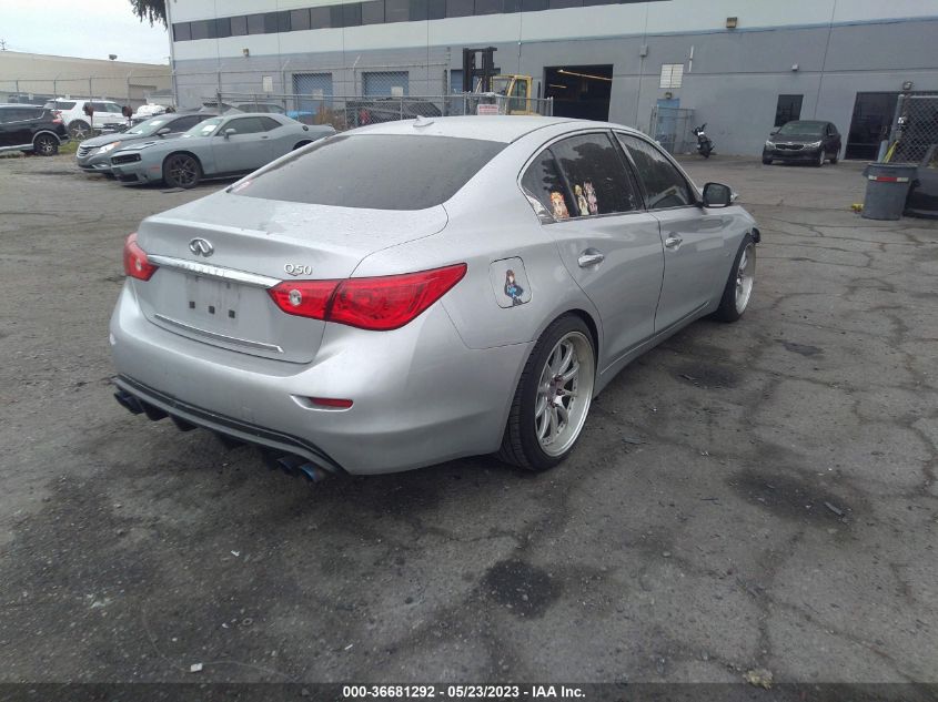 2016 INFINITI Q50 2.0T - JN1CV7AP4GM203398