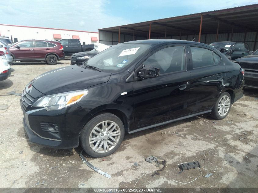 2022 MITSUBISHI MIRAGE G4 ES/LE/BLACK EDITION - ML32FUFJ0NHF06960