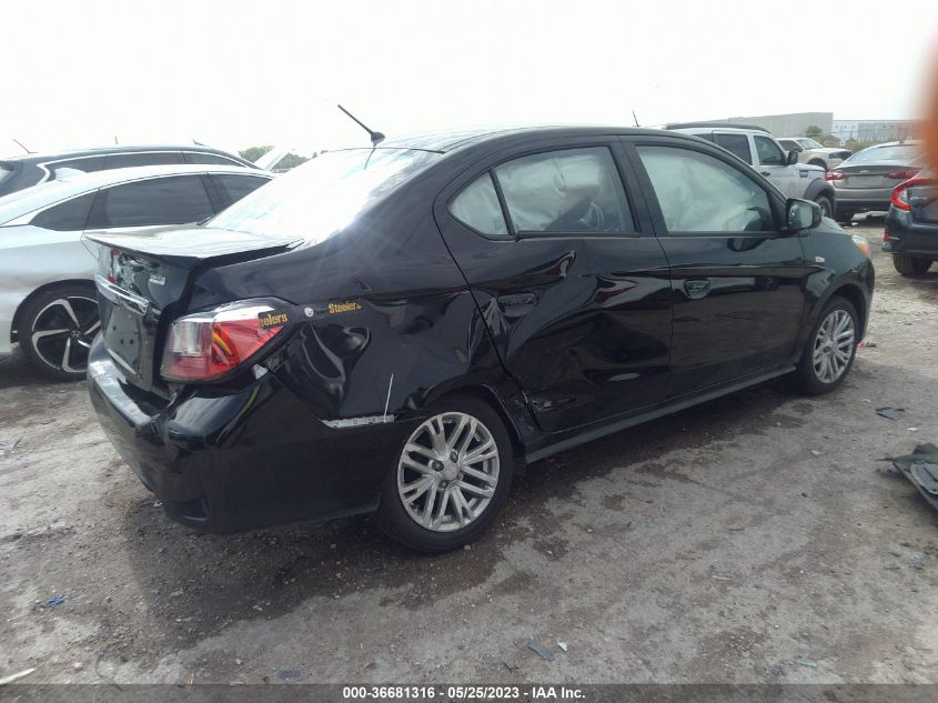 2022 MITSUBISHI MIRAGE G4 ES/LE/BLACK EDITION - ML32FUFJ0NHF06960