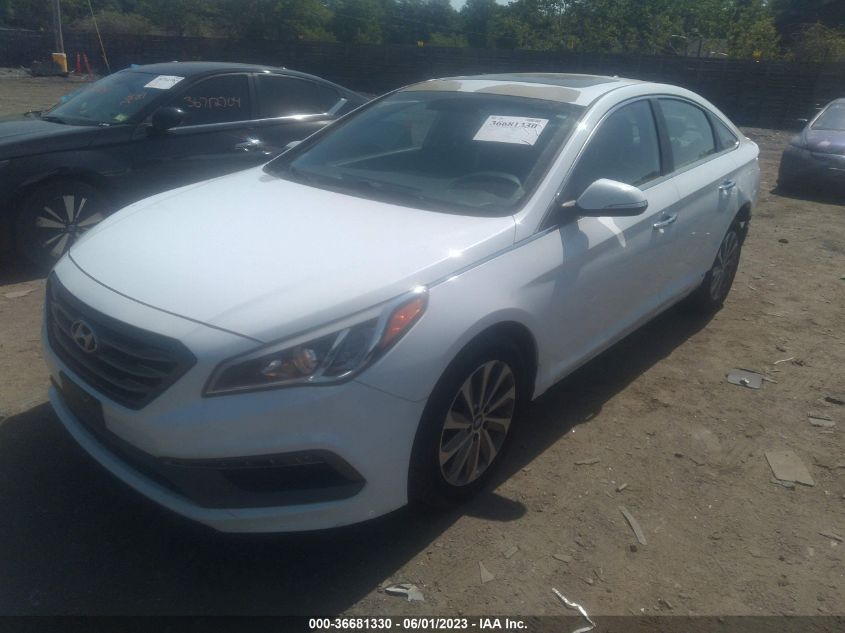 2017 HYUNDAI SONATA SPORT - 5NPE34AF1HH503431