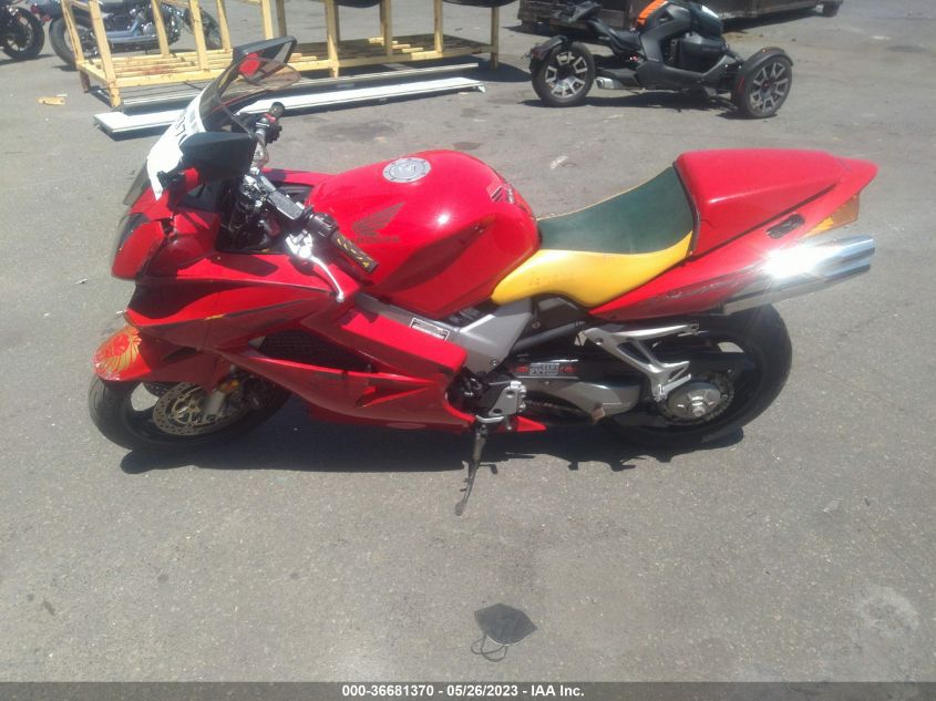 2004 HONDA VFR800 JH2RC46154M600766