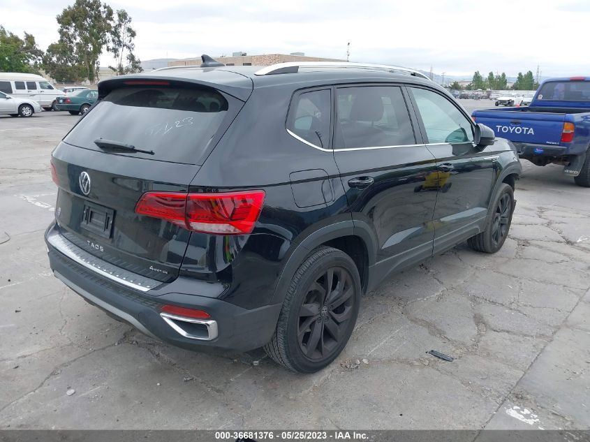 2022 VOLKSWAGEN TAOS SE - 3VVLX7B24NM050826