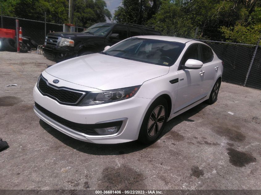 2013 KIA OPTIMA HYBRID LX - KNAGM4AD6D5056378