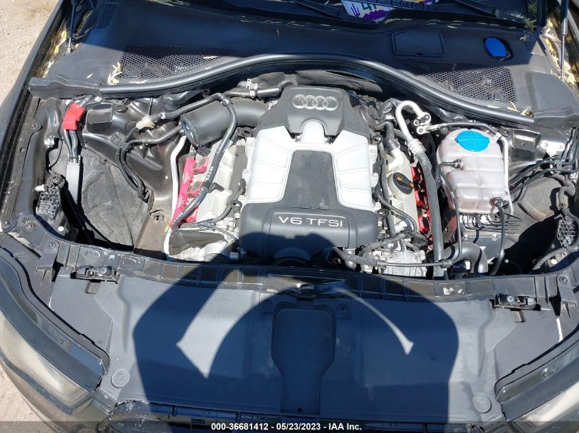 2013 AUDI A6 3.0T PREMIUM PLUS - WAUGGAFC0DN051912