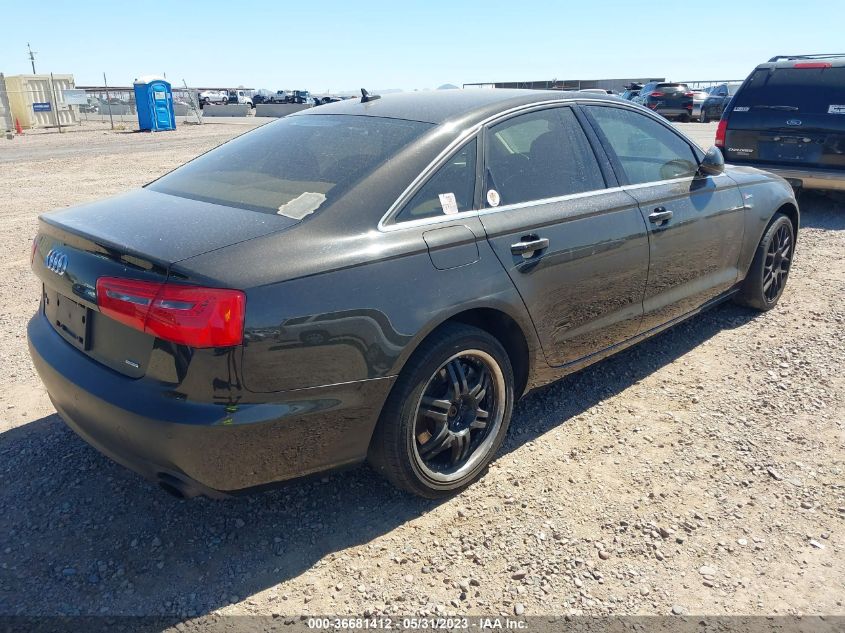 2013 AUDI A6 3.0T PREMIUM PLUS - WAUGGAFC0DN051912