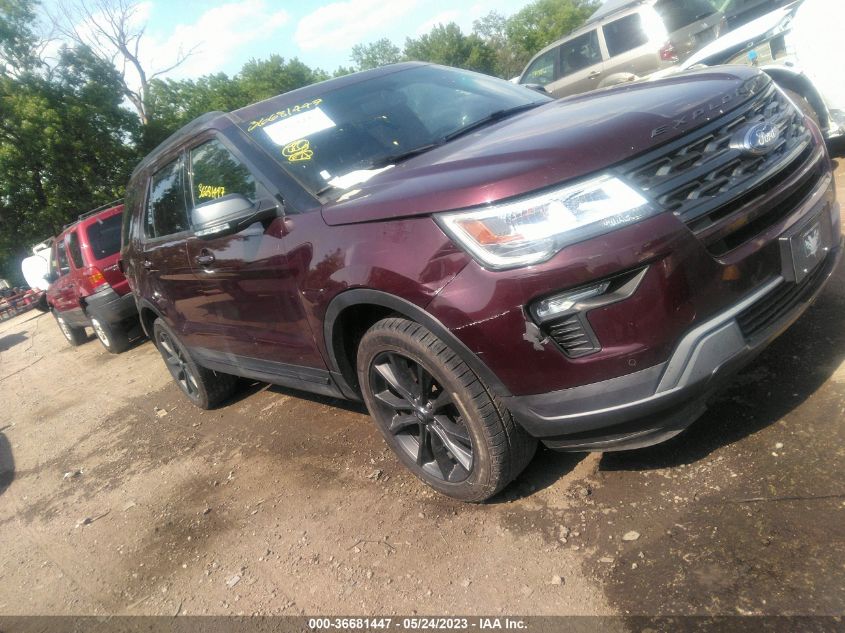 2018 FORD EXPLORER XLT - 1FM5K8D81JGA77592