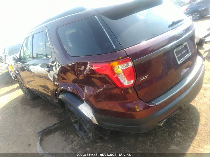 2018 FORD EXPLORER XLT - 1FM5K8D81JGA77592