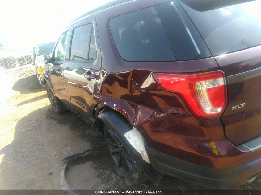 2018 FORD EXPLORER XLT - 1FM5K8D81JGA77592