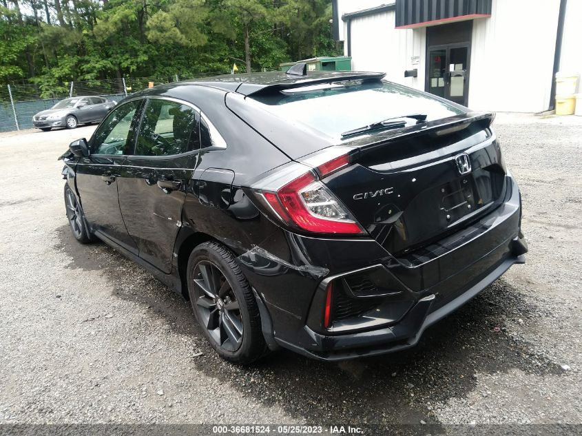 2020 HONDA CIVIC HATCHBACK EX - SHHFK7H60LU216943