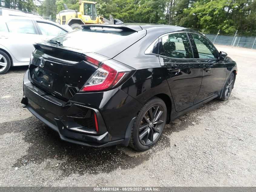 2020 HONDA CIVIC HATCHBACK EX - SHHFK7H60LU216943