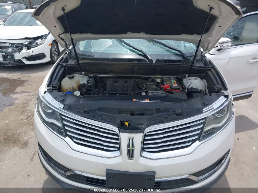 2016 LINCOLN MKX SELECT - 2LMTJ6KR2GBL79486