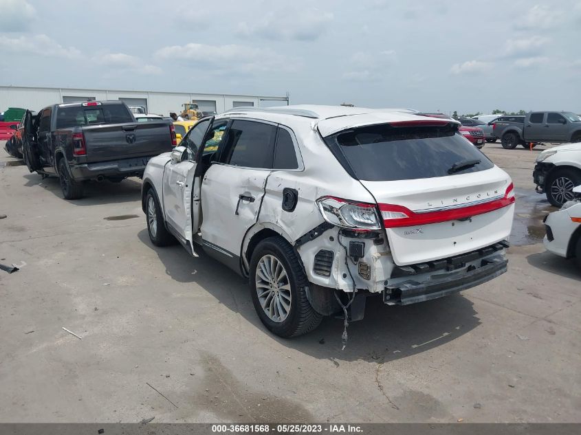 2016 LINCOLN MKX SELECT - 2LMTJ6KR2GBL79486