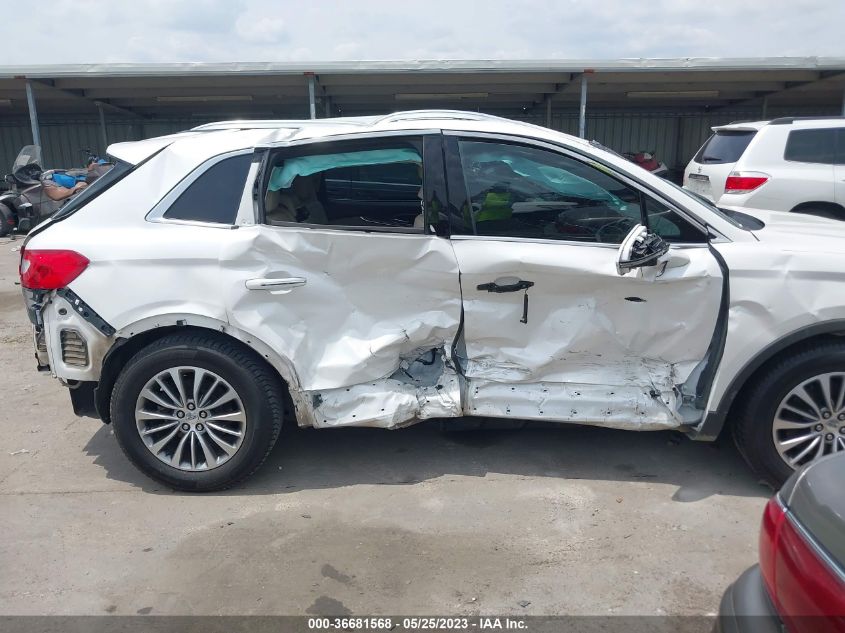 2016 LINCOLN MKX SELECT - 2LMTJ6KR2GBL79486