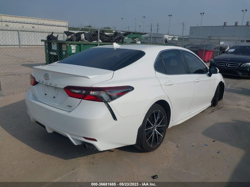 2022 TOYOTA CAMRY SE - 4T1T11AK2NU037126