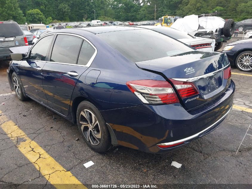 2017 HONDA ACCORD SEDAN LX - 1HGCR2F33HA308707
